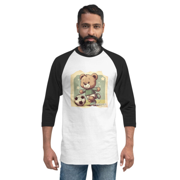 Footballer Boss - 3/4 Sleeve (Vintage Bear) - Image 2