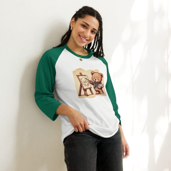 Artist Boss - 3/4 Sleeve (Vintage Bear) - Image 5