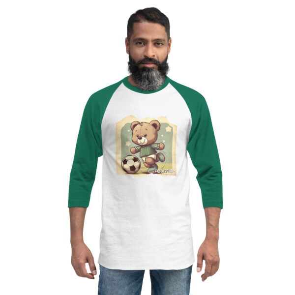 Footballer Boss - 3/4 Sleeve (Vintage Bear) - Image 6