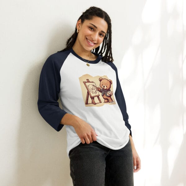 Artist Boss - 3/4 Sleeve (Vintage Bear) - Image 8