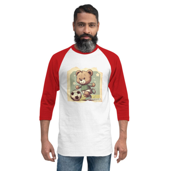 Footballer Boss - 3/4 Sleeve (Vintage Bear) - Image 12