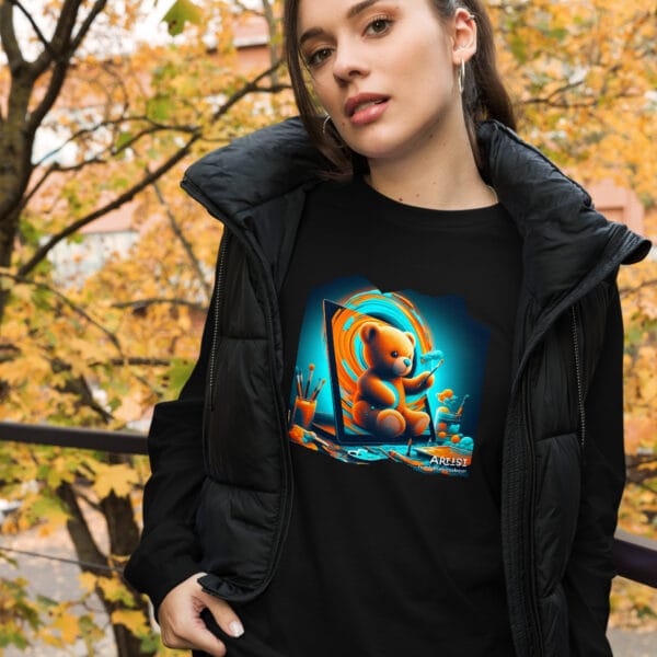 Artist Boss - Long Sleeve (Brown Bear) - Image 2