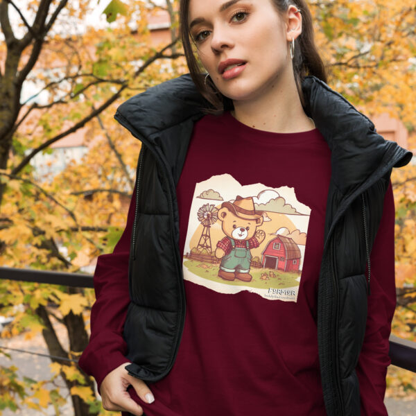 Farmer Boss - Long Sleeve (Vintage Bear) - Image 7