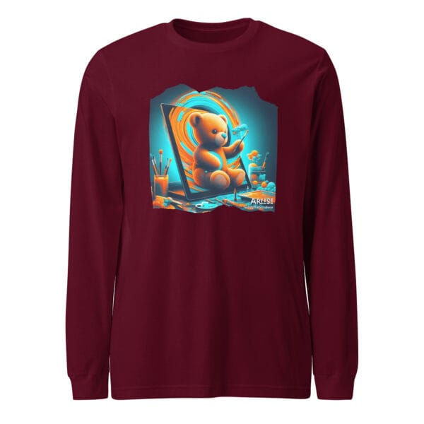 Artist Boss - Long Sleeve (Brown Bear) - Image 8