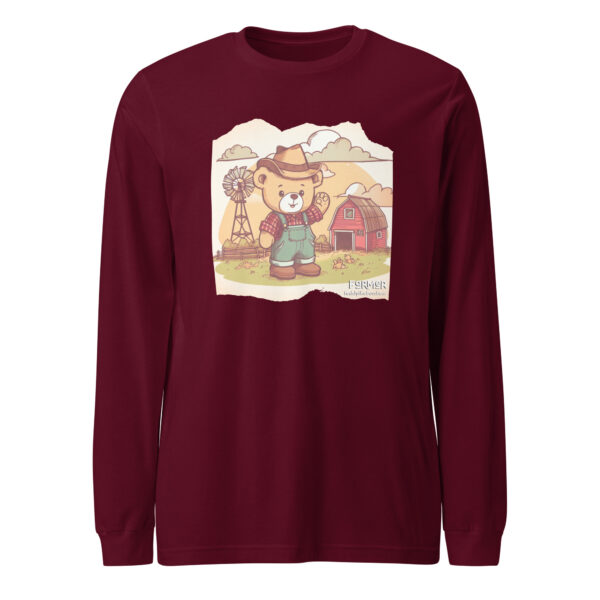 Farmer Boss - Long Sleeve (Vintage Bear) - Image 8