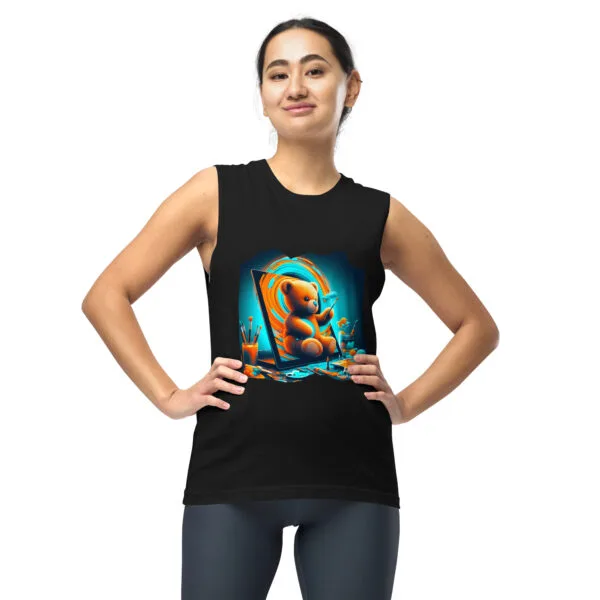 Artist Boss - Tank Top (Brown Bear)