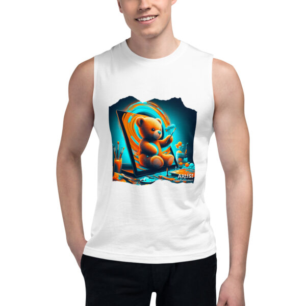 Artist Boss - Tank Top (Brown Bear) - Image 6