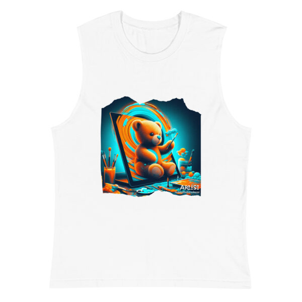 Artist Boss - Tank Top (Brown Bear) - Image 7
