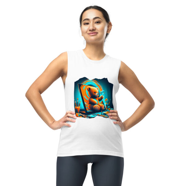 Artist Boss - Tank Top (Brown Bear) - Image 5