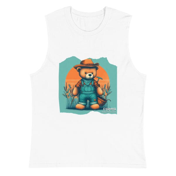 Farmer Boss - Tank Top (Brown Bear) - Image 7