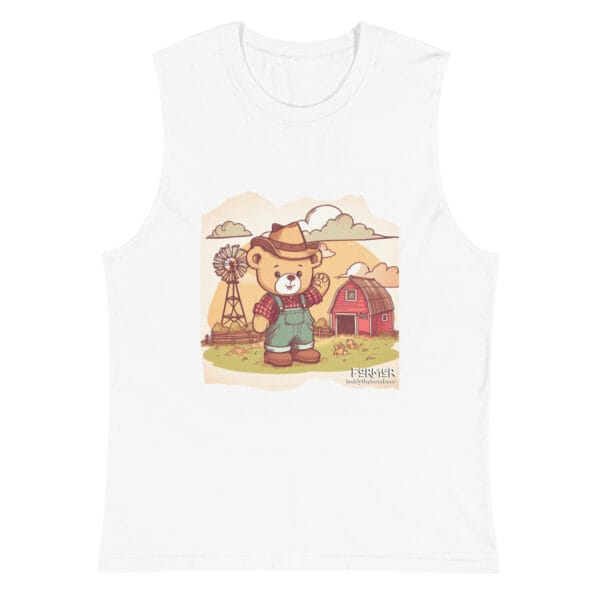 Farmer Boss - Tank Top (Vintage Bear) - Image 7
