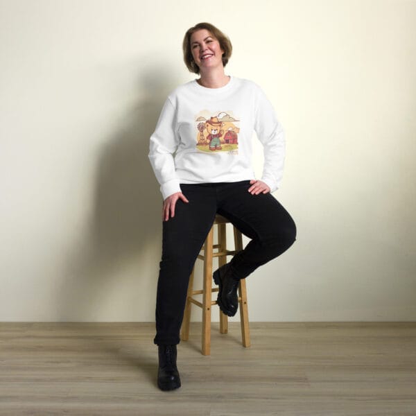 Farmer Boss - Sweatshirt (Vintage Bear) - Image 13