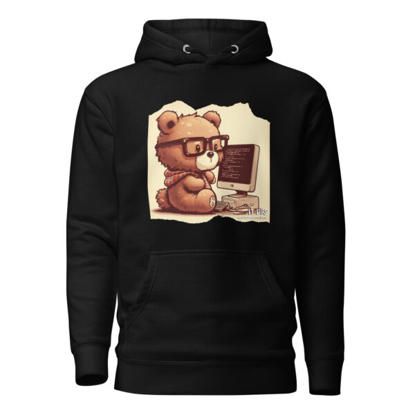 IT Boss - Hoodie (Vintage Bear) - Image 3