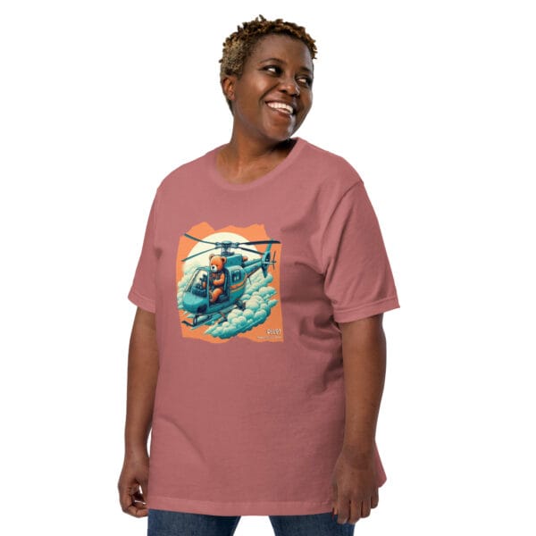 Pilot Boss - T-shirt (Brown Bear) - Image 10