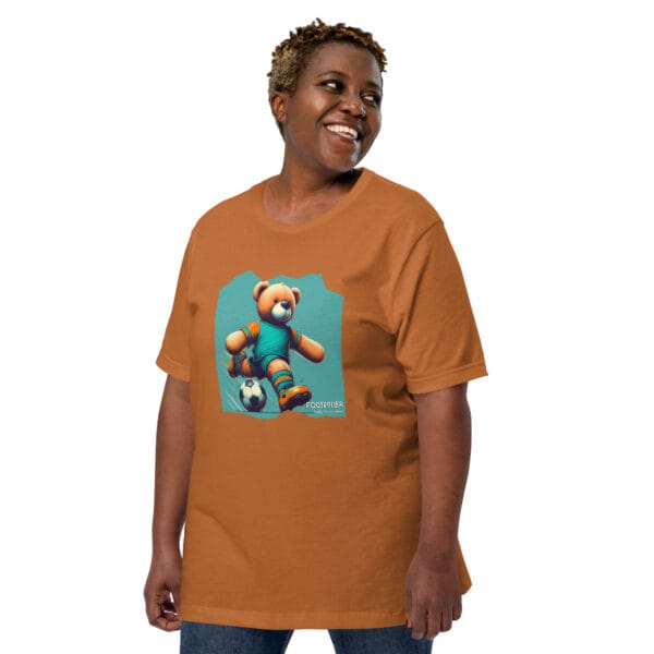 Footballer Boss - T-shirt (Brown Bear) - Image 16