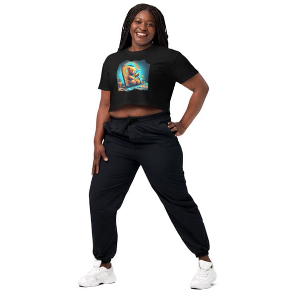 Artist Boss - Crop Top (Brown Bear) - Image 2