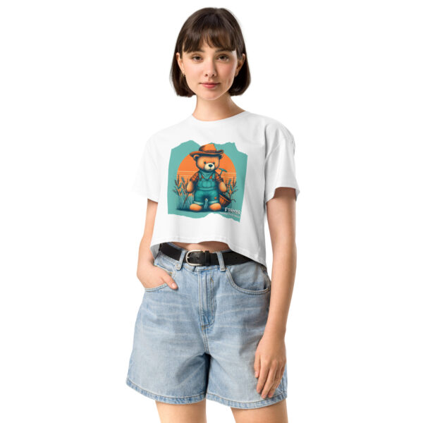 Farmer Boss - Crop Top (Brown Bear) - Image 9