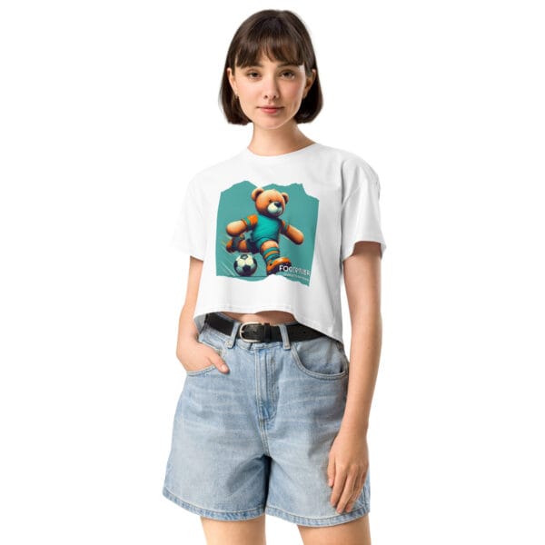 Footballer Boss - Crop Top (Brown Bear) - Image 9