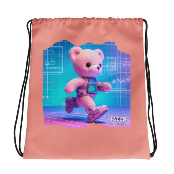 Runner Boss - Drawstring Bag (Android Bear) - Image 2