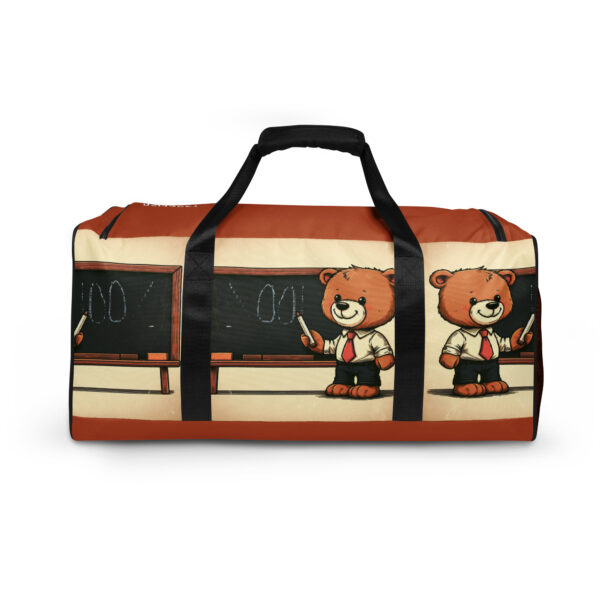 Teacher Boss - Duffle Bag (Vintage Bear) - Image 3