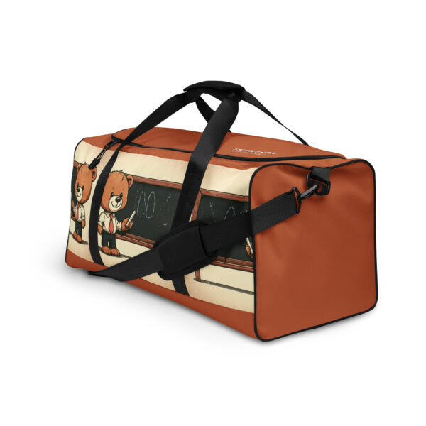 Teacher Boss - Duffle Bag (Vintage Bear) - Image 6