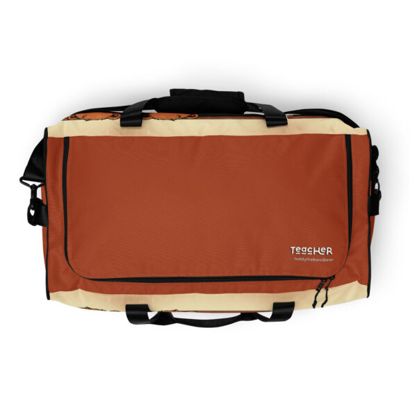 Teacher Boss - Duffle Bag (Vintage Bear) - Image 4