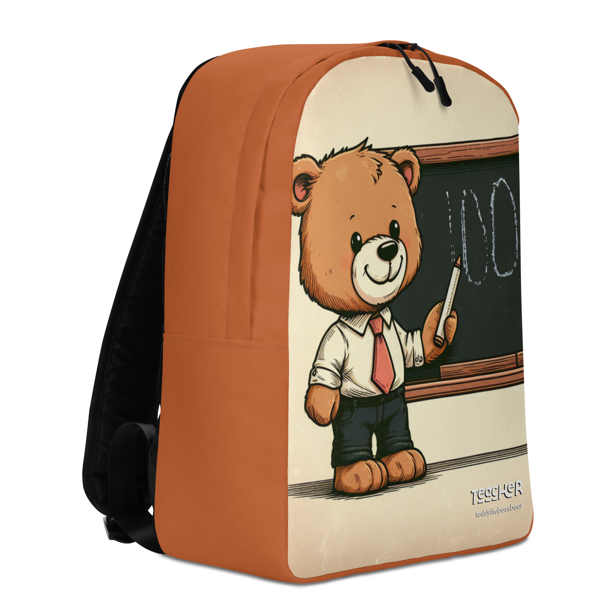 Teacher Boss - Backpack (Vintage Bear) - Image 4