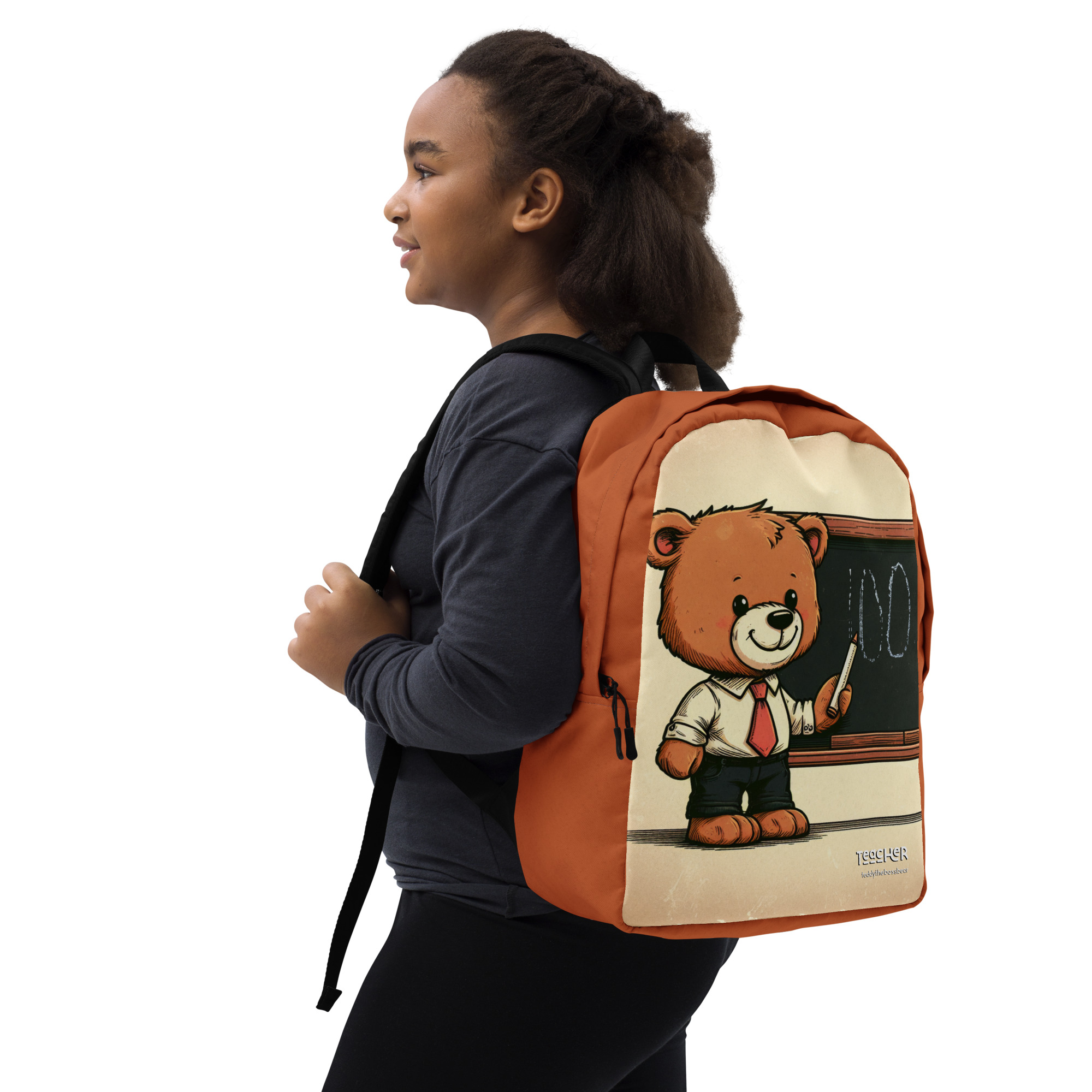 Teacher Boss - Backpack (Vintage Bear) - Image 5