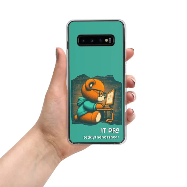 IT Boss - Samsung® Phone Case (Brown Bear) - Image 3