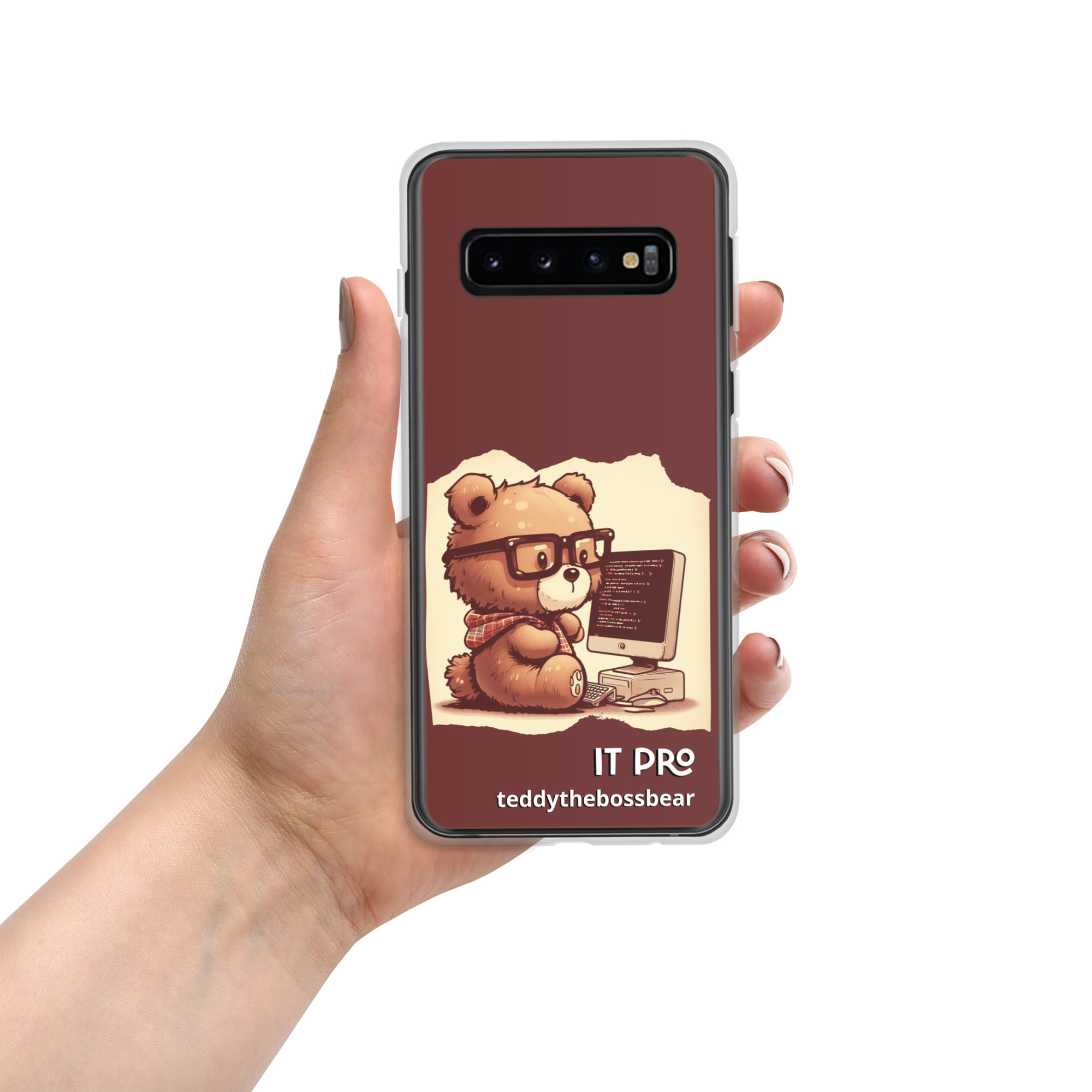 IT Boss - Samsung® Phone Case (Vintage Bear) - Image 2