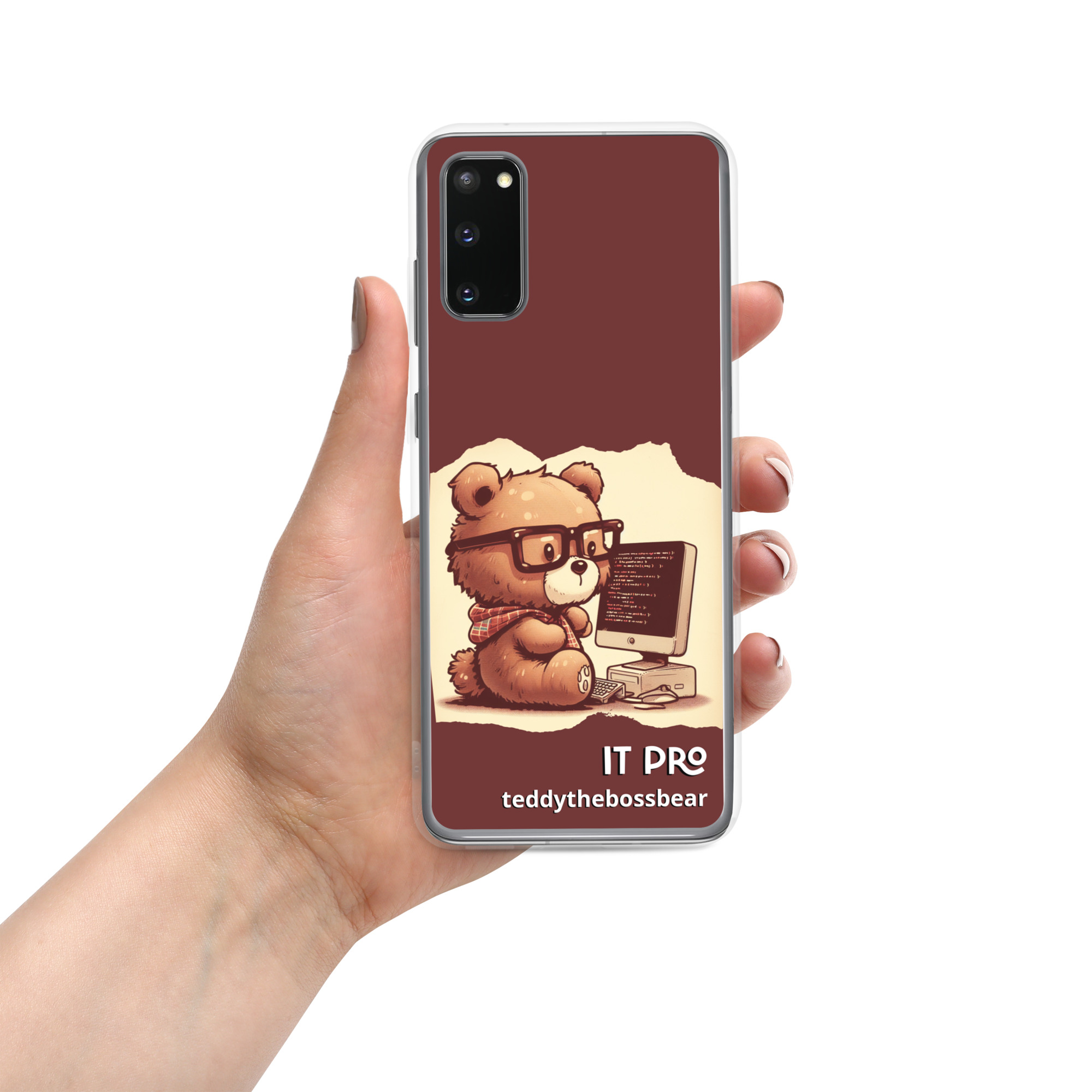 IT Boss - Samsung® Phone Case (Vintage Bear) - Image 7