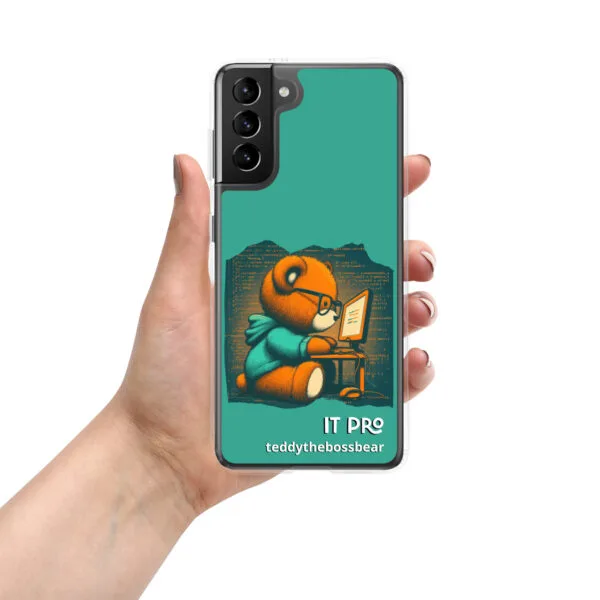IT Boss - Samsung® Phone Case (Brown Bear) - Image 8