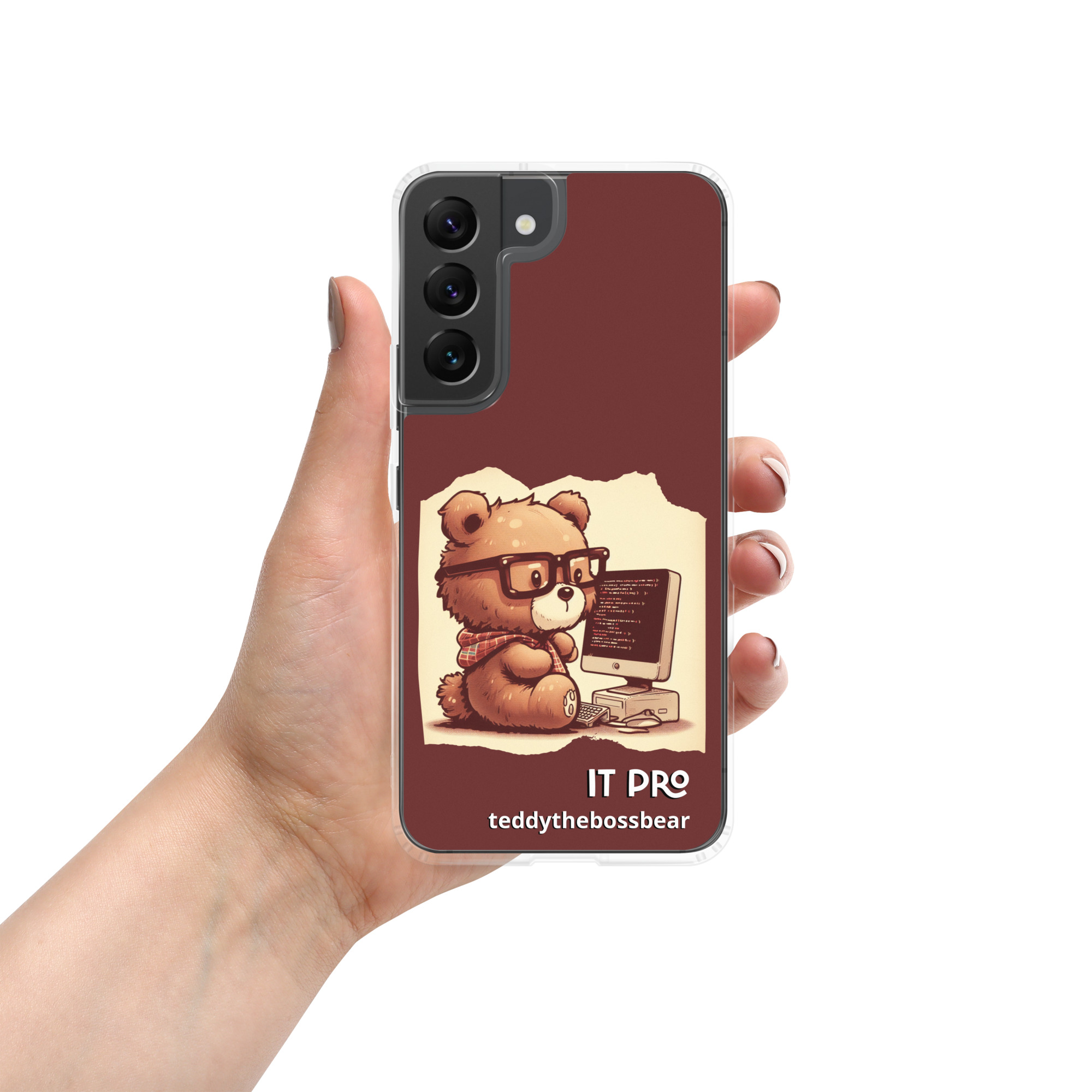 IT Boss - Samsung® Phone Case (Vintage Bear) - Image 13
