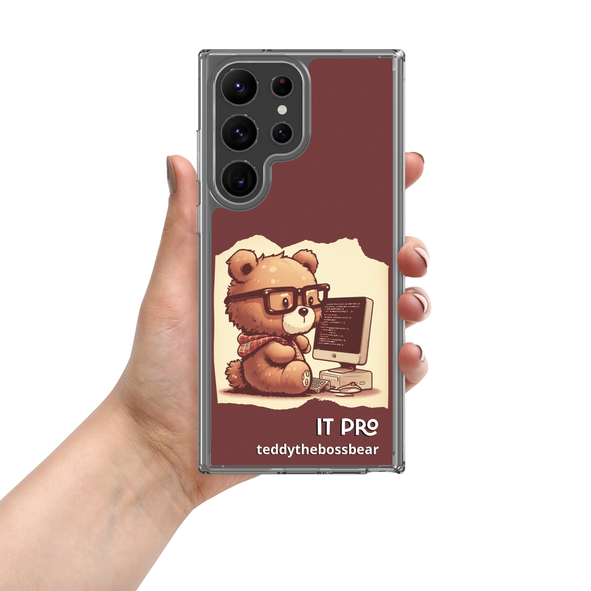 IT Boss - Samsung® Phone Case (Vintage Bear)
