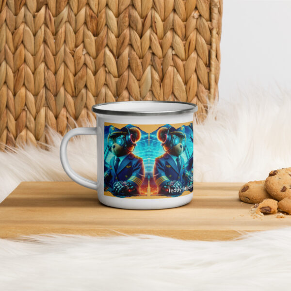 Pilot Boss - Enamel Mug (Android Bear)