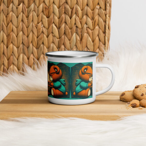 IT Boss - Enamel Mug (Brown Bear) - Image 3