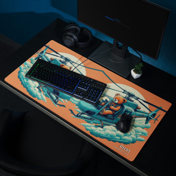 Pilot Boss - Gaming Mouse Pad (Brown Bear)