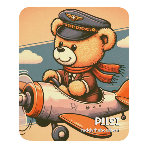 Pilot Boss - Mouse Pad (Vintage Bear) - Image 2