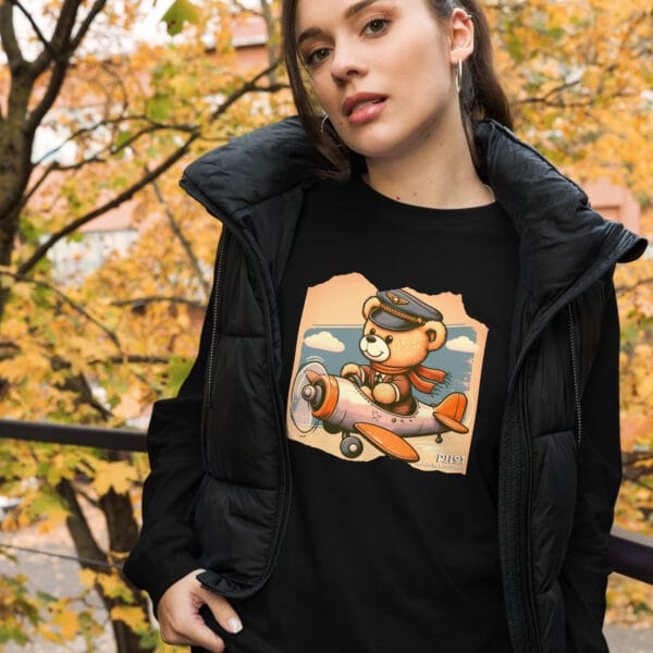 Pilot Boss - Long Sleeve (Vintage Bear) - Image 2