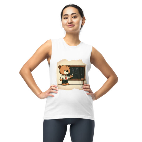 Teacher Boss - Tank Top (Vintage Bear) - Image 5