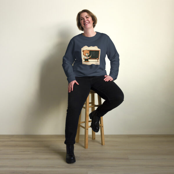 Teacher Boss - Sweatshirt (Vintage Bear) - Image 10