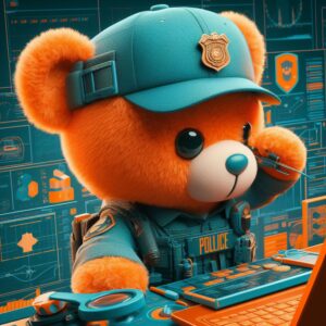 Police Boss (Brown Bear)