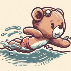 Swimmer Boss (Vintage Bear)
