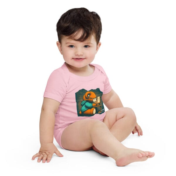 IT Boss - Baby Onesie (Brown Bear) - Image 7