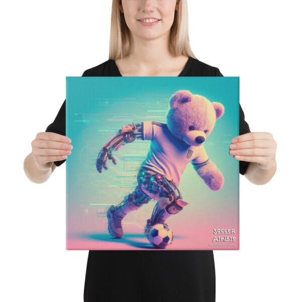 Soccer Boss - Canvas Print (Android Bear) - Image 3