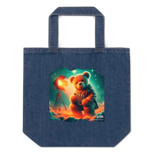 Star Boss - Denim Tote (Brown Bear) - Image 2