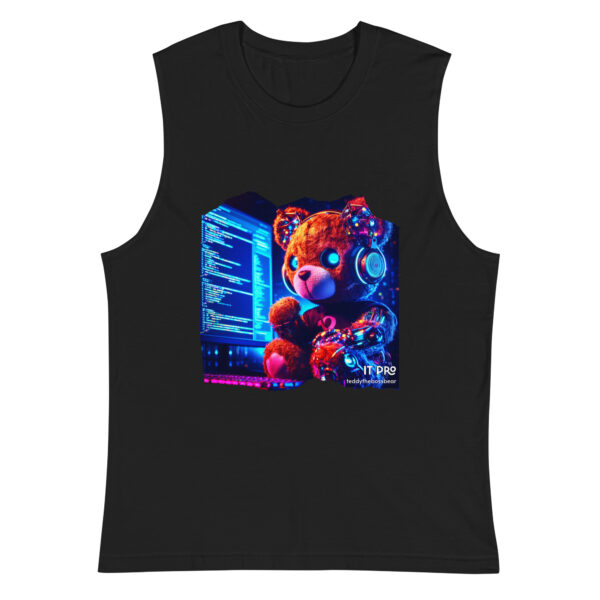 IT Boss - Tank Top (Android Bear) - Image 3