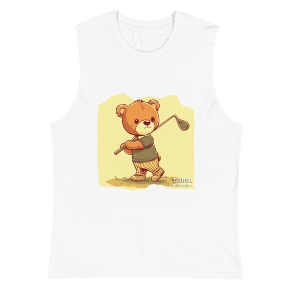 Golfer Boss - Tank Top (Vintage Bear) - Image 7