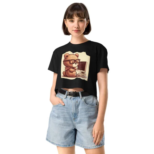 IT Boss - Crop Top (Vintage Bear)