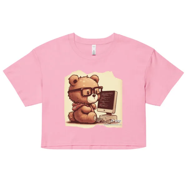 IT Boss - Crop Top (Vintage Bear) - Image 8